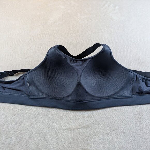 Under Armour Navy Fitted High Support Sports Bra - Picture 2 of 4